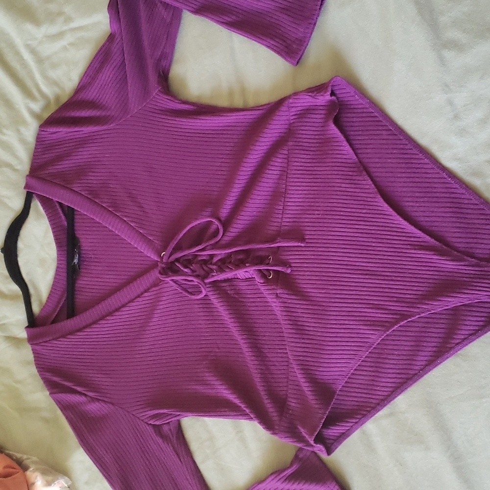 Forever 21+ low-cut bodysuit